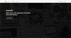Desktop Screenshot of manafx.com